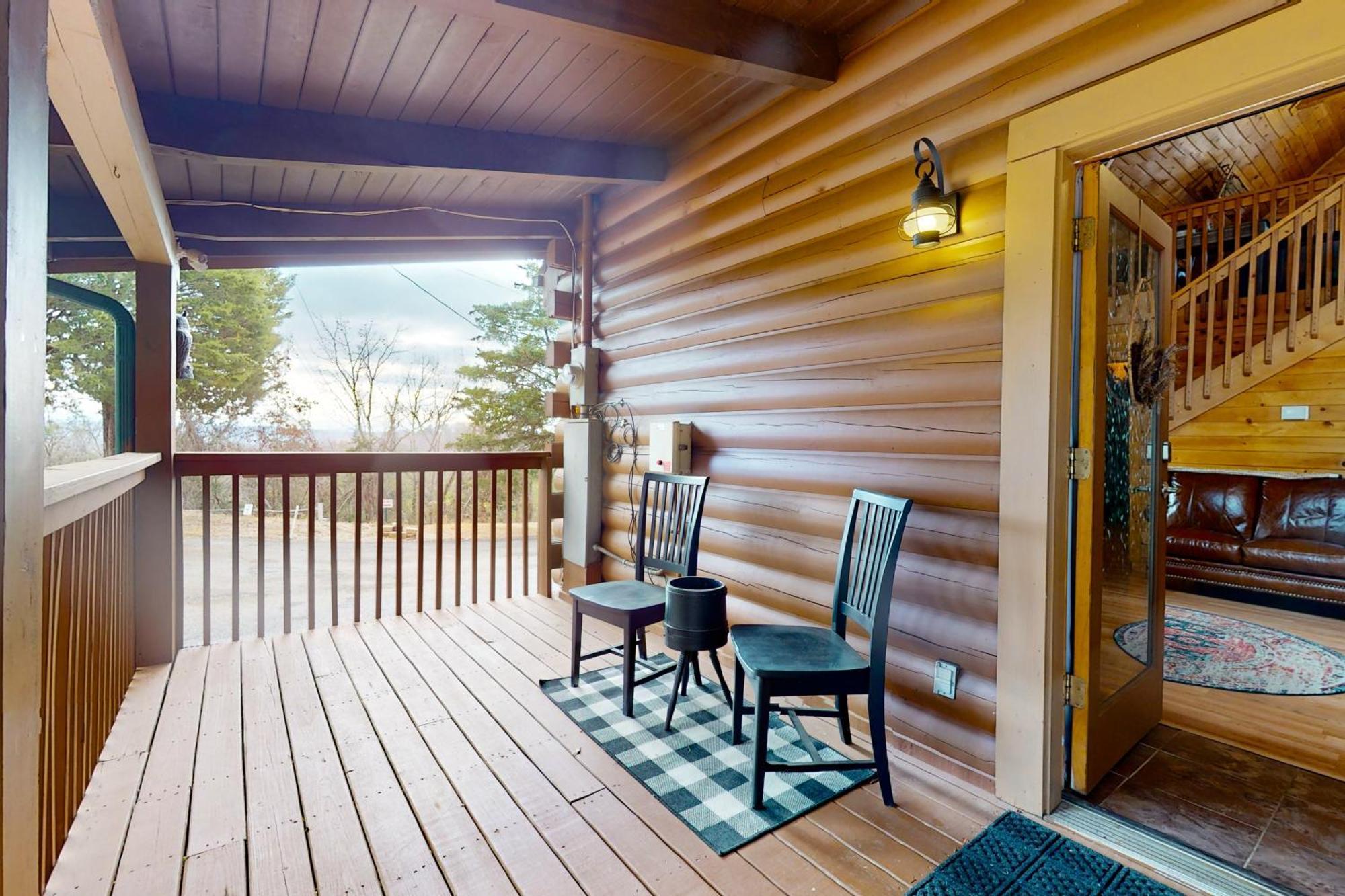 セバービル Bear Lake Cabinヴィラ エクステリア 写真