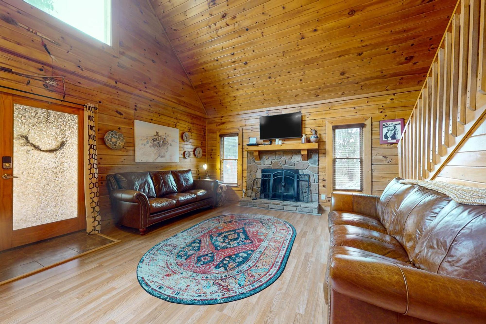 セバービル Bear Lake Cabinヴィラ エクステリア 写真